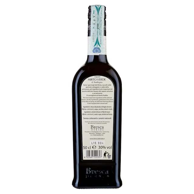 Mirto verde liquore BS 50 cl