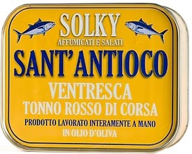 Ventresca tonno rosso Carloforte 350 gr Solky