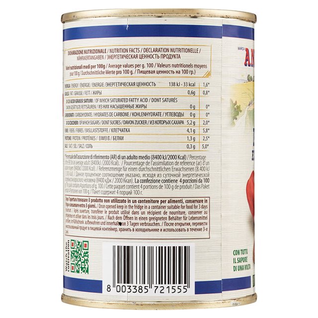 Polpa fine di pomodoro Antonella 400 gr