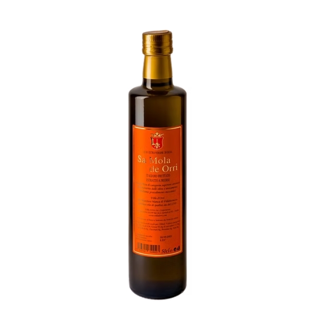 Olio EVO fruttato 100% sardo 50 cl Villa Orri Coop.