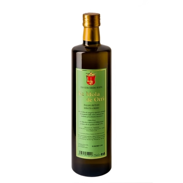 Olio EVO fruttato 100% sardo 75 cl Villa Orri Coop.