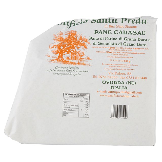 Pane Carasau 500 gr