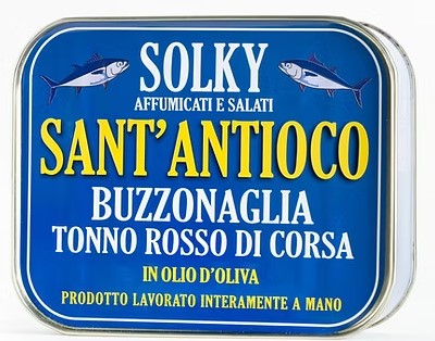 Buzzonaglia tonno rosso Carloforte 350 gr Solky