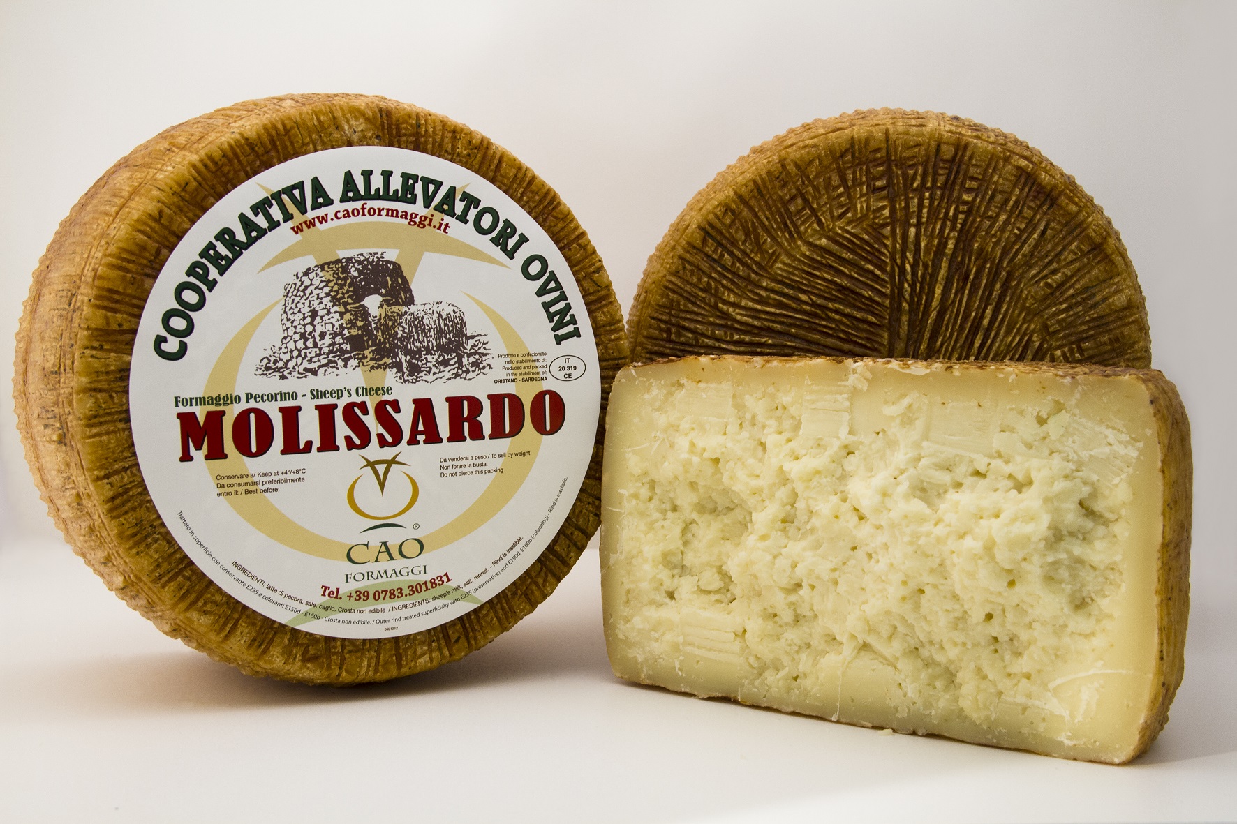 Molissardo pecorino 1/2 forma s/v