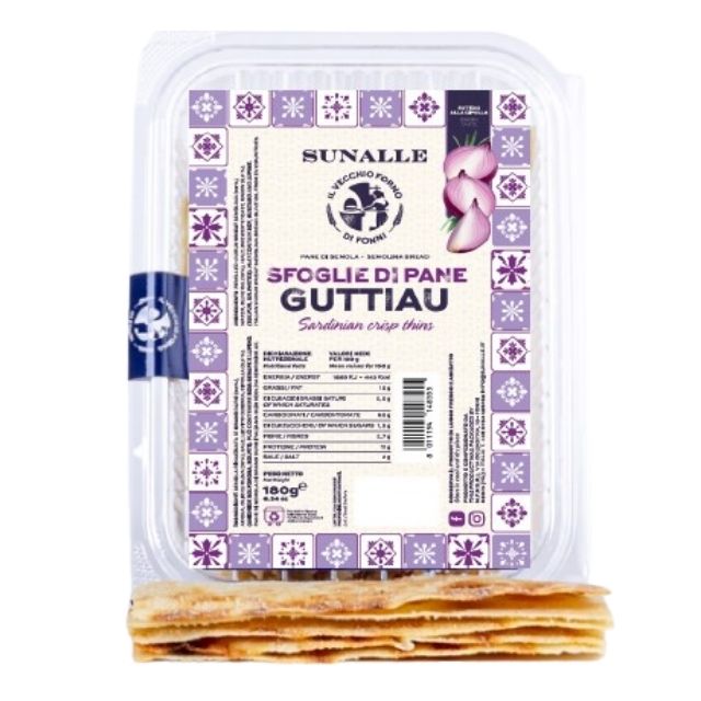 Sfoglie Guttiau alla cipolla vaschetta 180 gr
