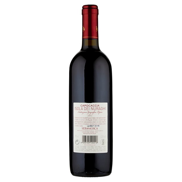 Vino Rosso Capocaccia Sella&Mosca IGT 75 cl