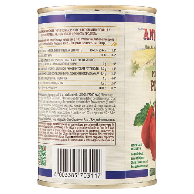 Pelati Antonella 400 gr