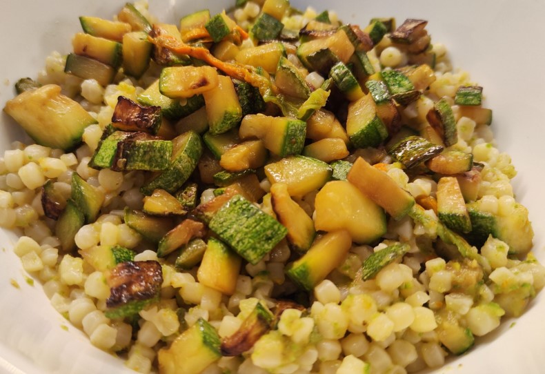 fregola con verdure
